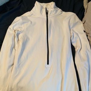 Nike 3/4 zip up workout long sleeve